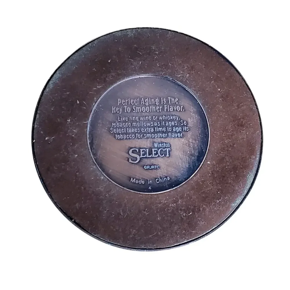 Vintage Winston Select Perfectly Aged Tobacco Meal Ashtray 5
